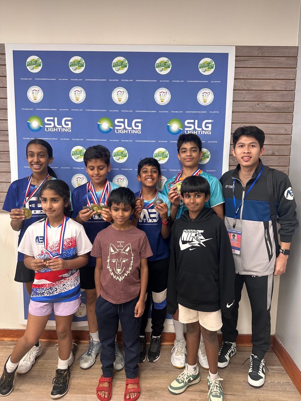 Training at Austin Badminton Academy Pflugerville